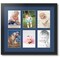 ArtToFrames Collage Photo Picture Frame with 6 - 5x7 inch Openings, Framed in Black with Over 62 Mat Color Options and Plexi Glass (CSM-3926-2041)